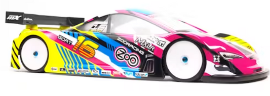 ZooRacing - Goat - 1/10 RC Touring Car Body - 0.7mm STD - ZR-0016-07 (Fits most 1/10 Cars such as a Tamiya TT01E)