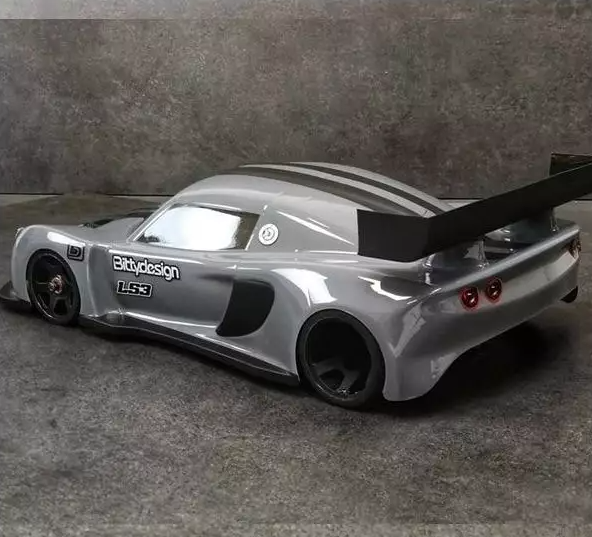 Bitty Design - 1/12 LS3 Supastox GT12 bodyshell - BRCA LEGAL - BD-GT12-LS3 (200mm wheelbase x 164mm wide)