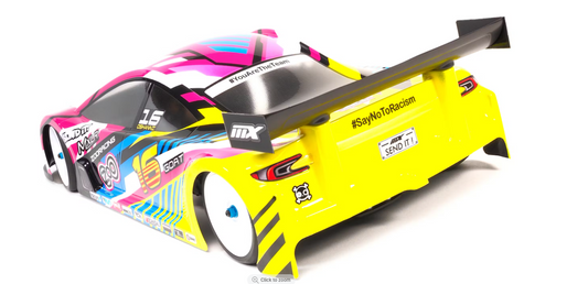 ZooRacing - GOAT (Tesla) - 1/10 RC Touring Car Body - 0.7mm - ZOOlite - ZR-0016-07