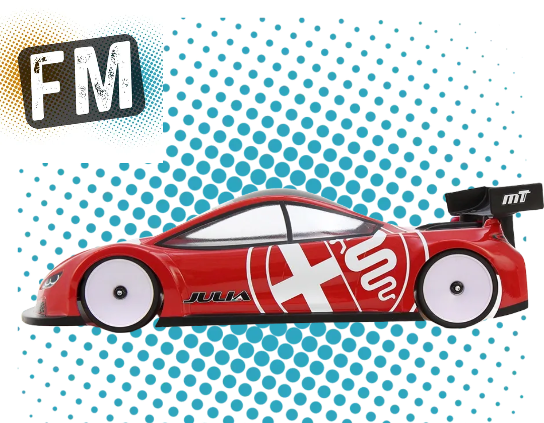 MONTECH ALFA JULIA - RC LIGHT WEIGHT CAR BODY SHELL 1/10 190MM - TC ETC STD - MT024008L
