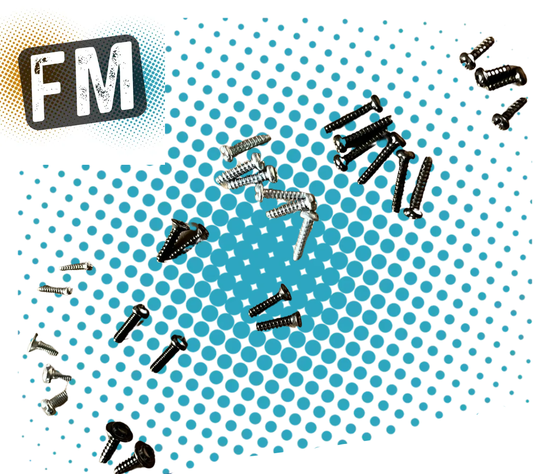 TAMIYA TT01E Euro Truck Parts - 2X MC2 2X MA6, 1X MC6, 2X MC5, 4X MA4, 6X MA2, 6X MA1, 4X MA3 (Screws)