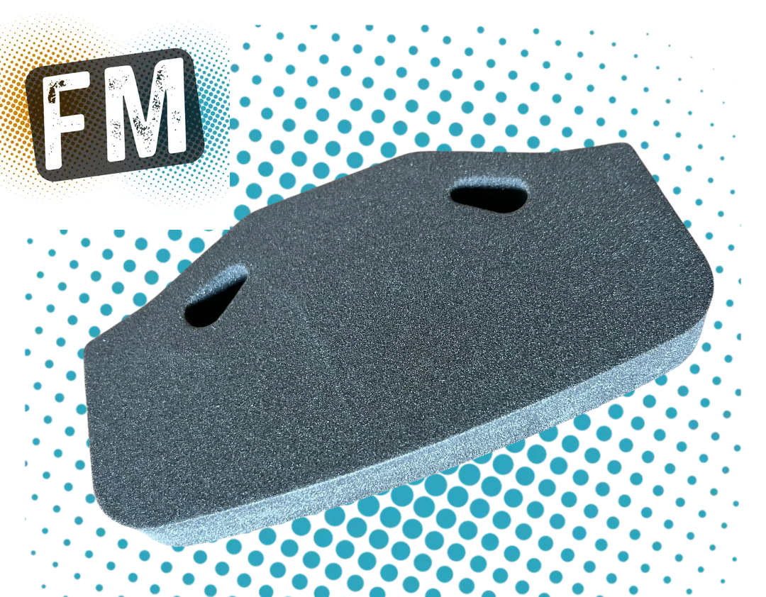 TAMIYA TT01E & Euro Truck - 1X 54819 URETHANE FOAM BUMPER XL (MAN/MERC SIZE)