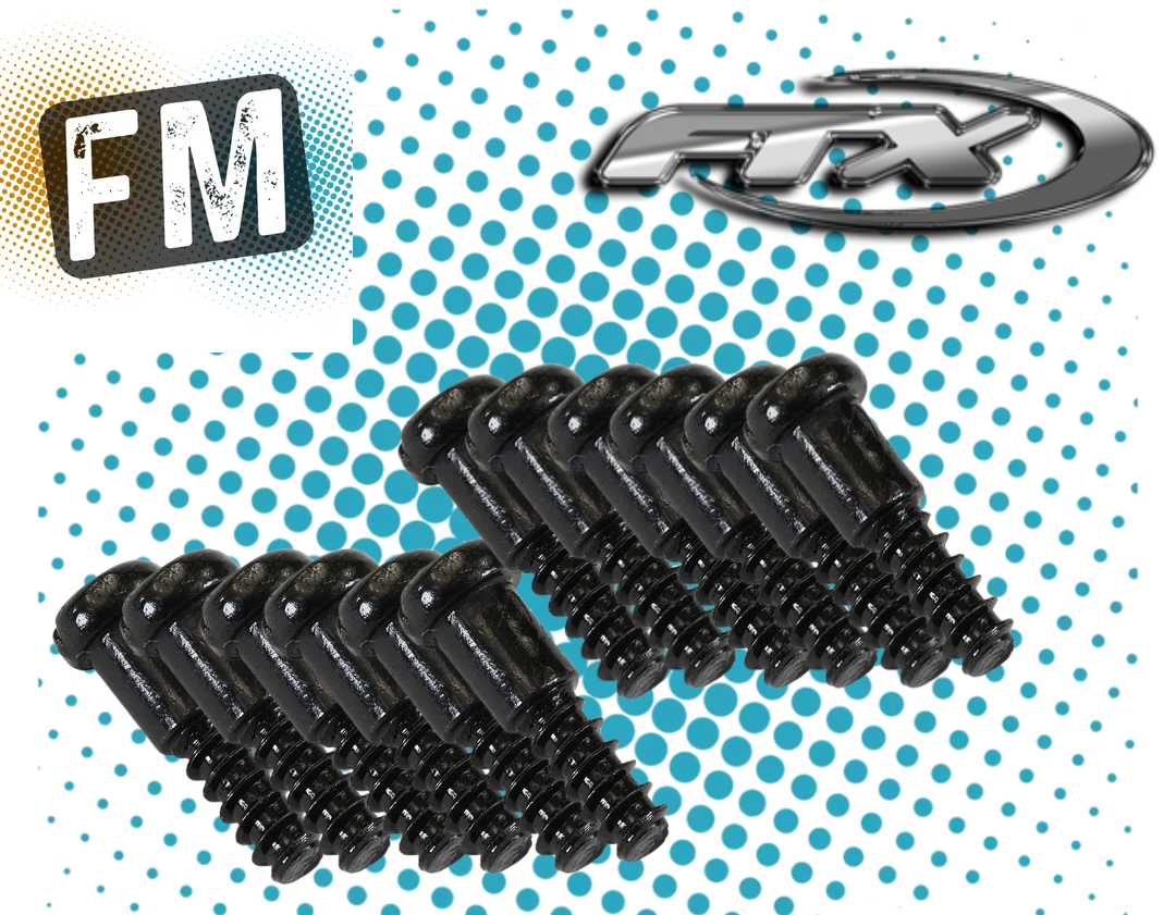 FTX STEP SCREW - M3 X 4MM STEP X 6MM THREAD (12PS)