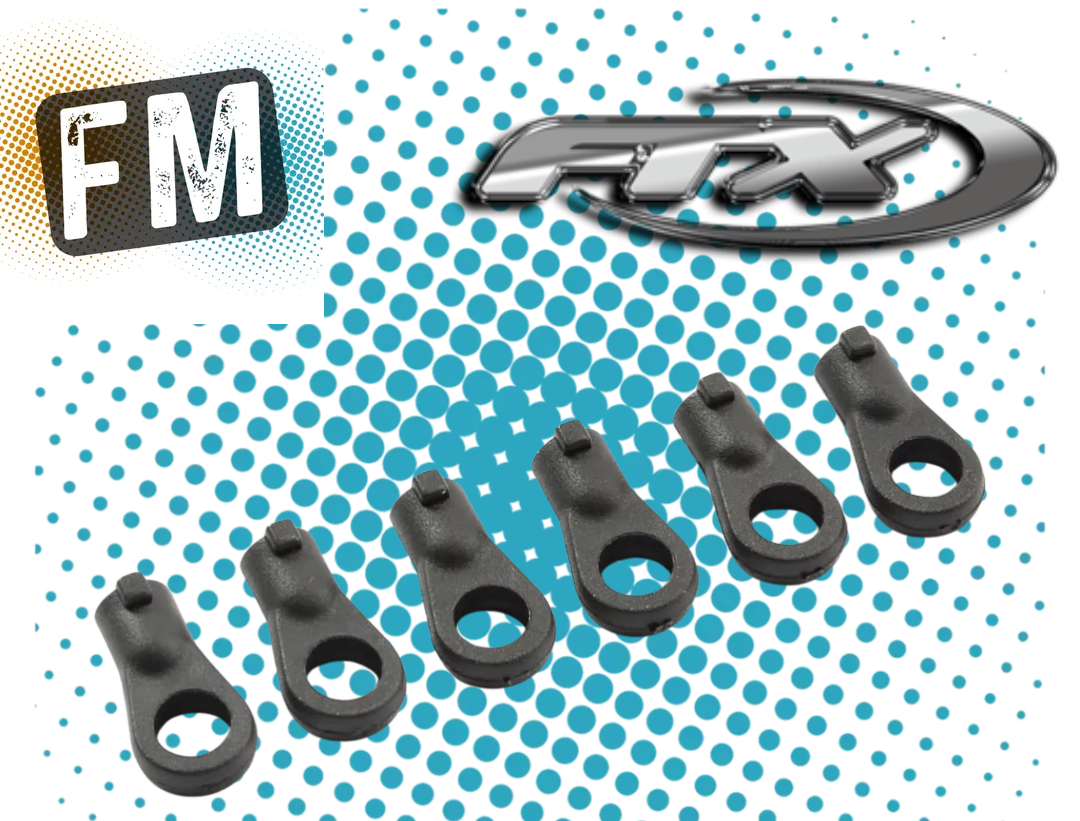 FTX VANTAGE / CARNAGE / OUTLAW SHOCK BALL END - BLACK (6PCS) FTX6500