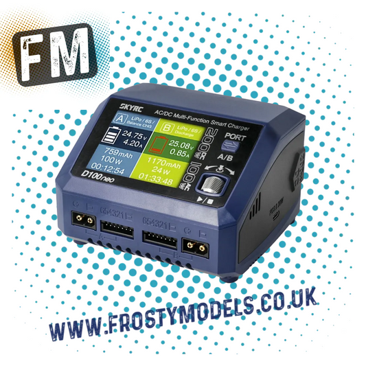 SKY RC - D100NEO AC/DC DUAL OUTPUT LIPO/LIHV 1-6S 10A BATTERY CHARGER - SK-100199