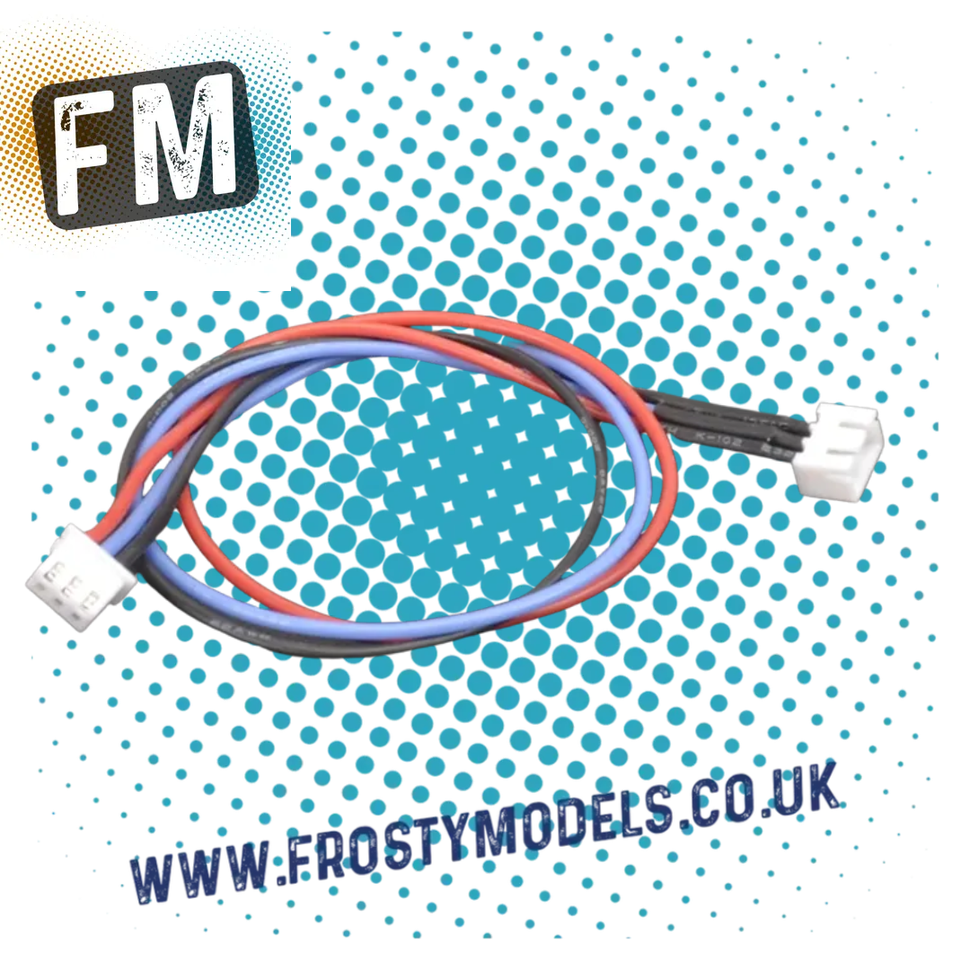 LOGIC - RC JST-XH 2S BATTERY BALANCE CHARGE EXTENSION LEAD 22AWG 20CM 3PIN - O-FS-XH200/2