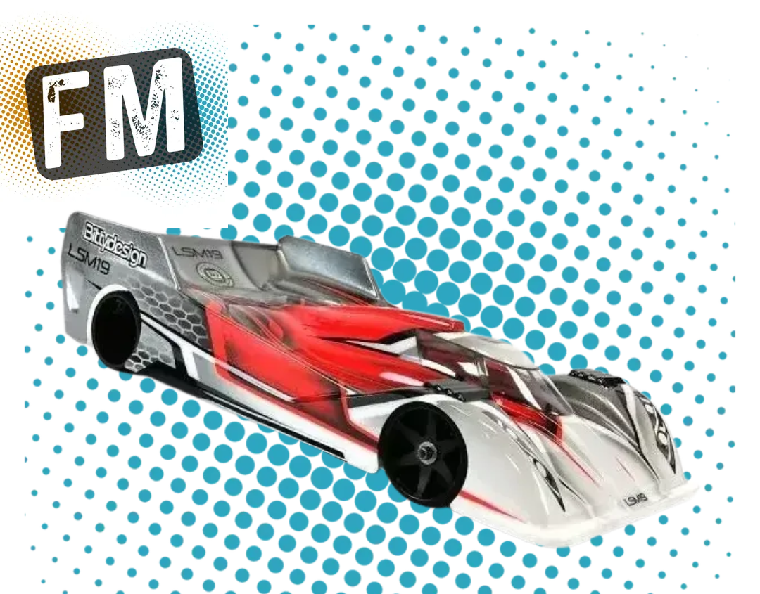 Bitty Design - LSM 19 1/12 Pan Car LMH Bodyshell Ultra Light Weight - BD12LSM19UL