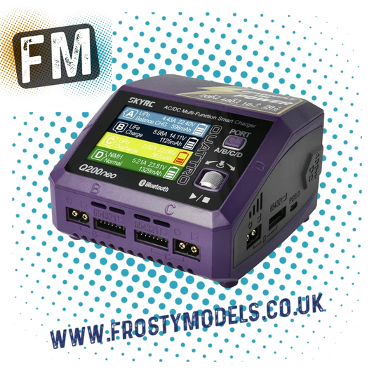 SKY RC - Q200NEO AC/DC QUAD OUTPUT LIPO/LIHV 1-6S 10A BATTERY CHARGER - SK-100197