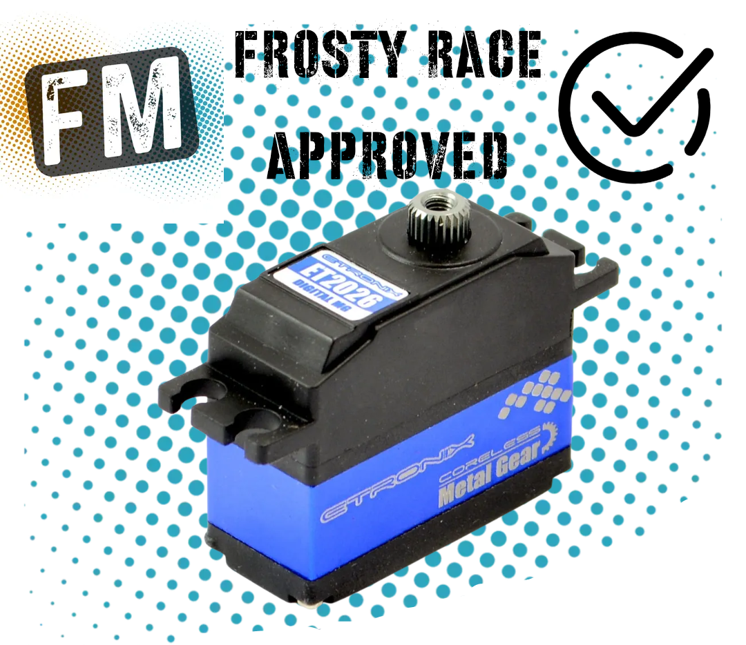 ETRONIX - 6.6KG/0.09S (MINI 1/12) DIGITAL SERVO METAL GEAR - ET2026 (FAST/LIGHT/STRONG) (Frosty Recommended 1/12 Car Racer Servo)