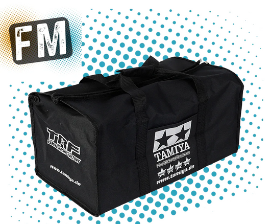 TAMIYA TRF - 1/10 RC CAR ZIPPER TRANSPORT CARRY HAUL BAG (56 X 30 X 26CM) C908133