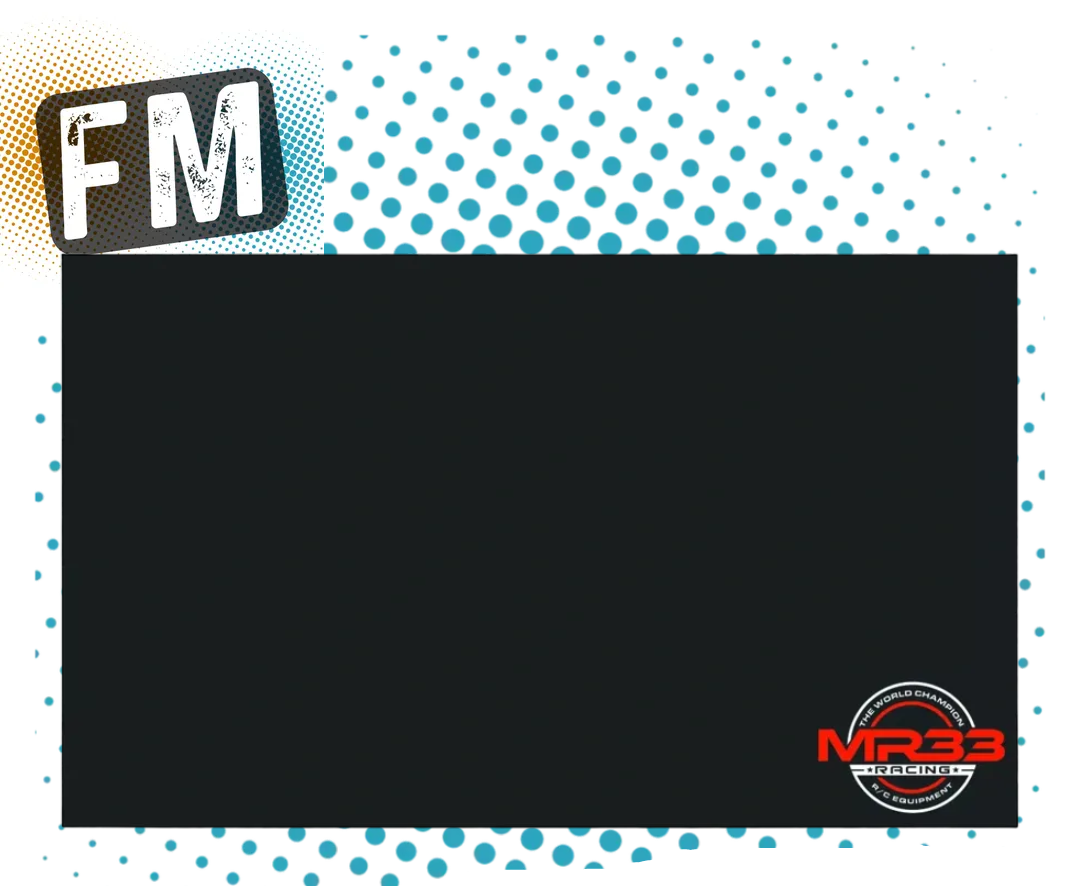 MR33 - Large Pit Mat 1000 x 600mm 1/12, 1/10, 1/8th Scale - MR33-PM
