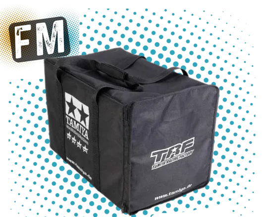 TAMIYA - 1/10 RC CAR TRANSPORT CARRY HAUL DOUBLE DRAW BAG (53 X 34 X 35CM)