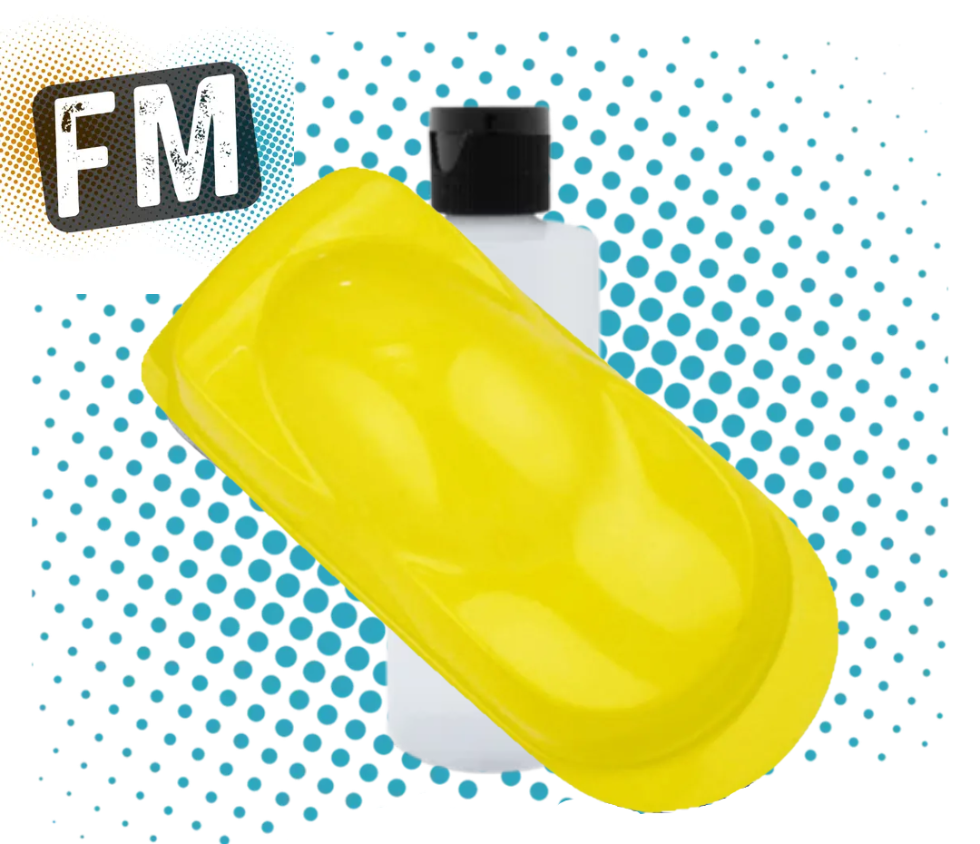 Hobbynox - Airbrush / Hand Paint - Solid Yellow (60ml) HN22040 (For RC Polycarbonate Bodies)