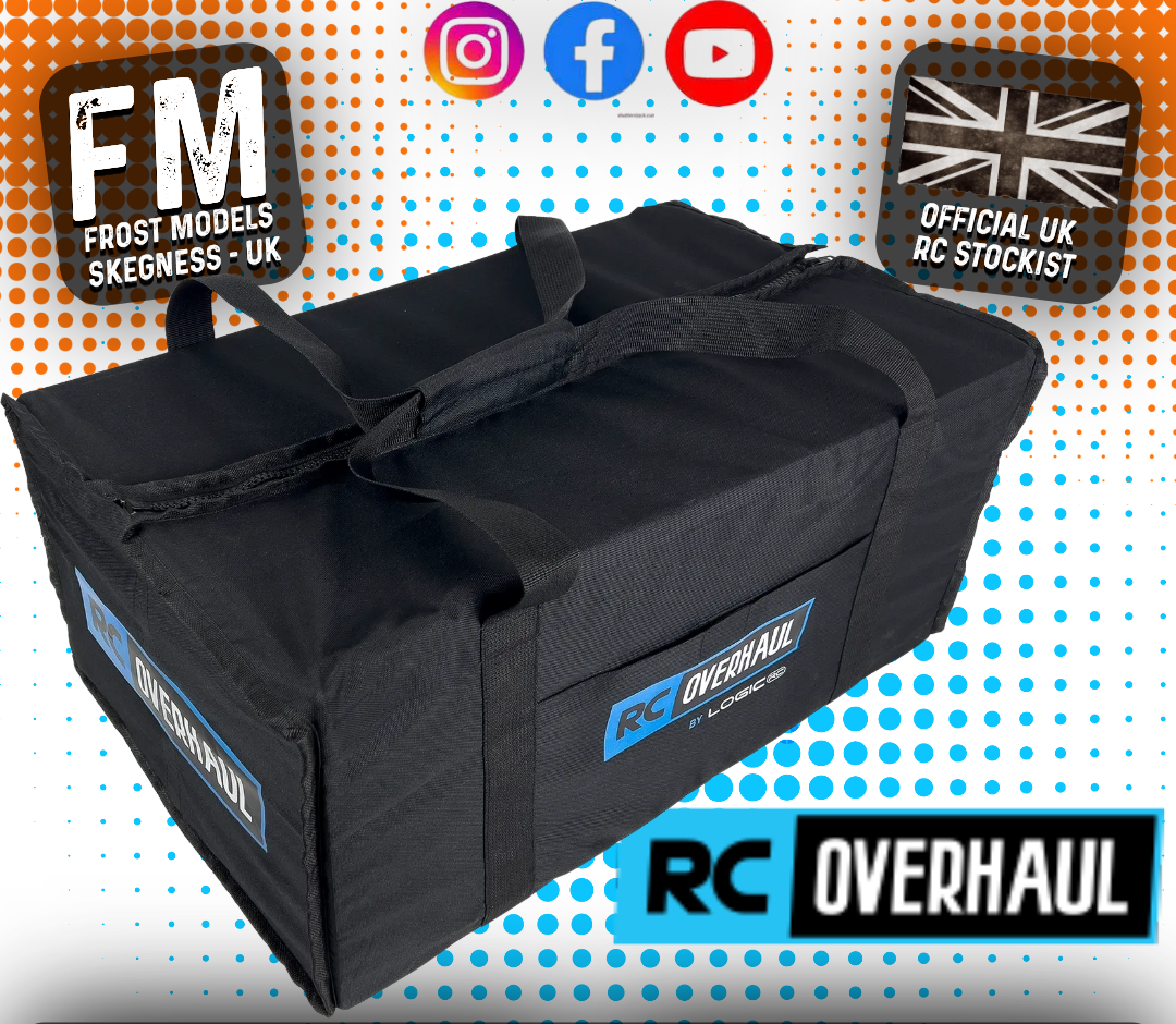 RC OVERHAUL - 1/10 RC CAR/BUGGY ZIPPER TRANSPORT CARRY HAUL BAG (56 X 36 X 25CM) - T-RCO-TL018