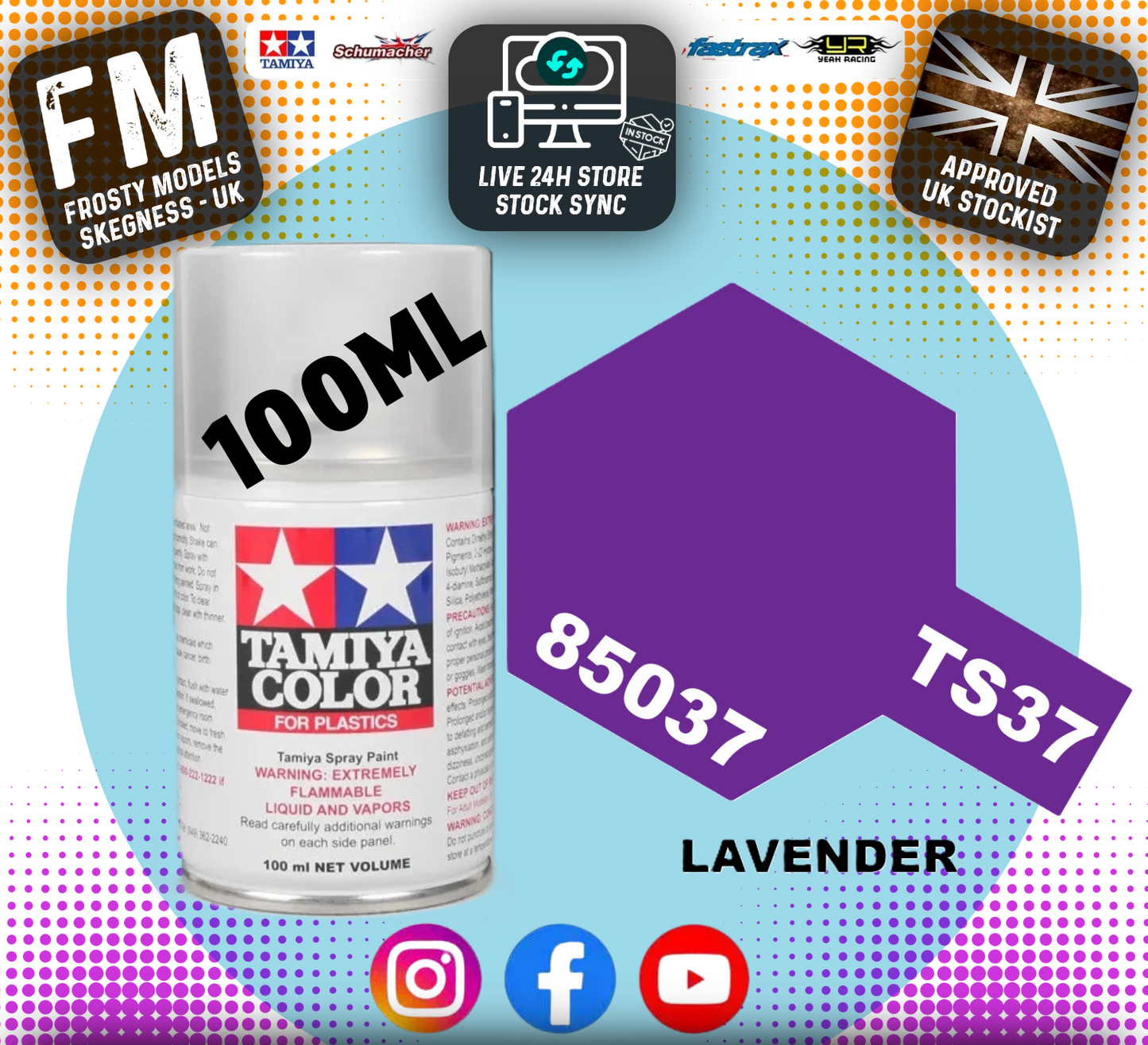TAMIYA - TS SPRAY PAINT - Ts37 Lavender