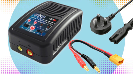 SKY RC - E430 LIPO / LIFE AUTO CHARGER AC 3Amps 30W (2S - 3S - 4S Charger) SK-100107-04