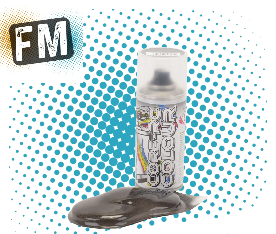 CORE RC - BODY SPRAY PAINT for POLYCARBONATE RC Bodies - 150ML - ALL COLOURS - MULTI LISTING