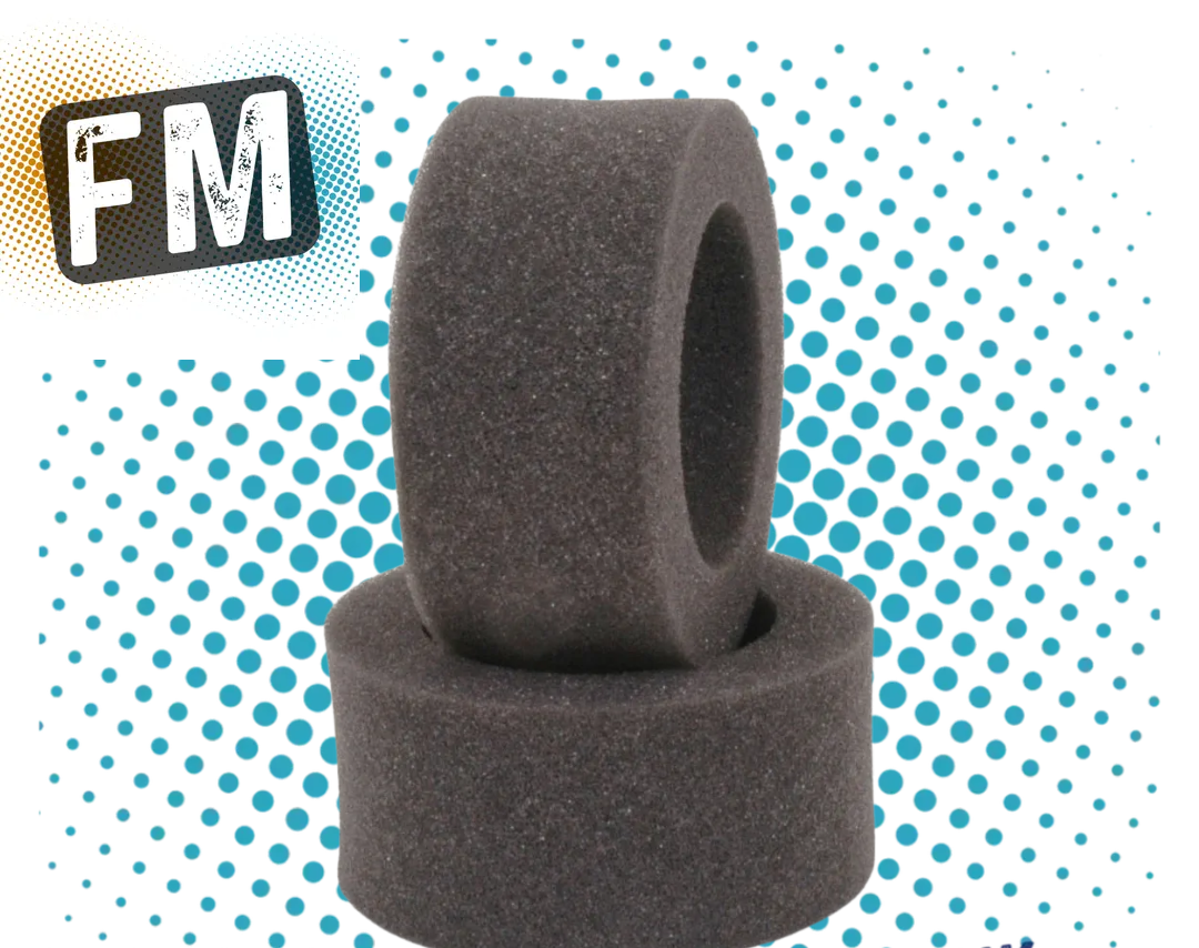 SCHUMACHER - U6669 REAR - 4WD/2WD - HARD Buggy Tyre Inserts - 2PC (38MM for 35MM WIDE RIMS)