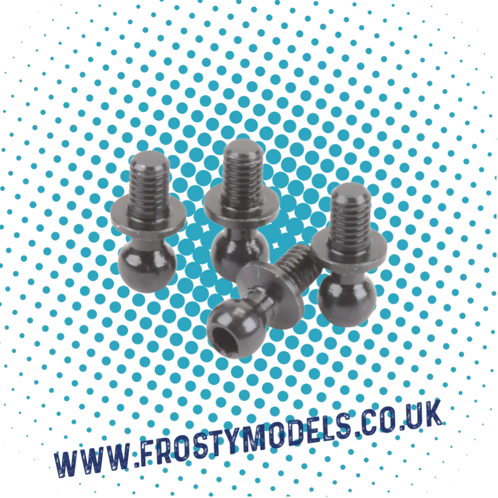 SCHUMACHER - PRECISION BALL STUD ULTRA SHORT - PK4 (MI8) U4903