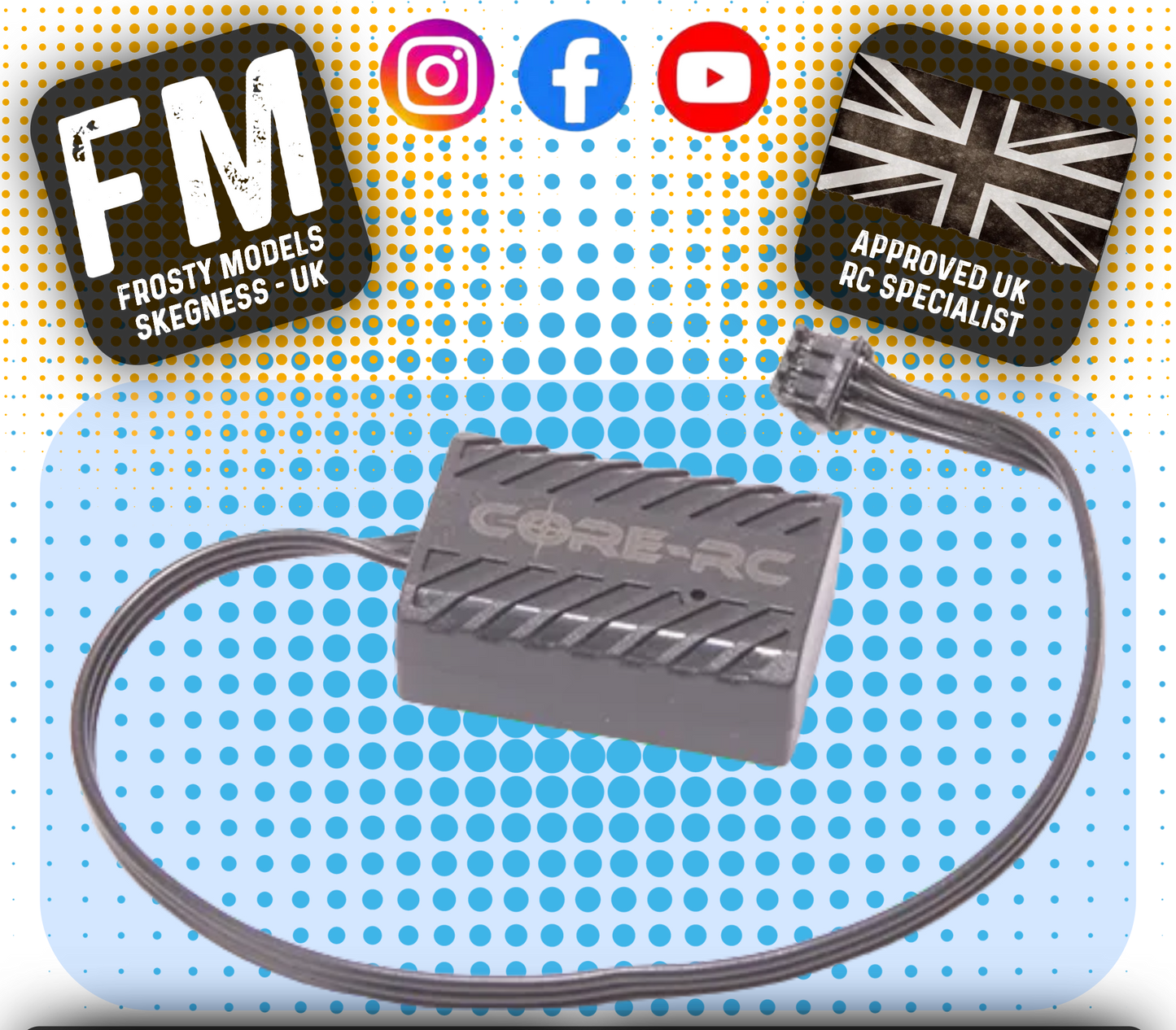 CORE RC - PACE 100R Bluetooth Set Up Module - CR886