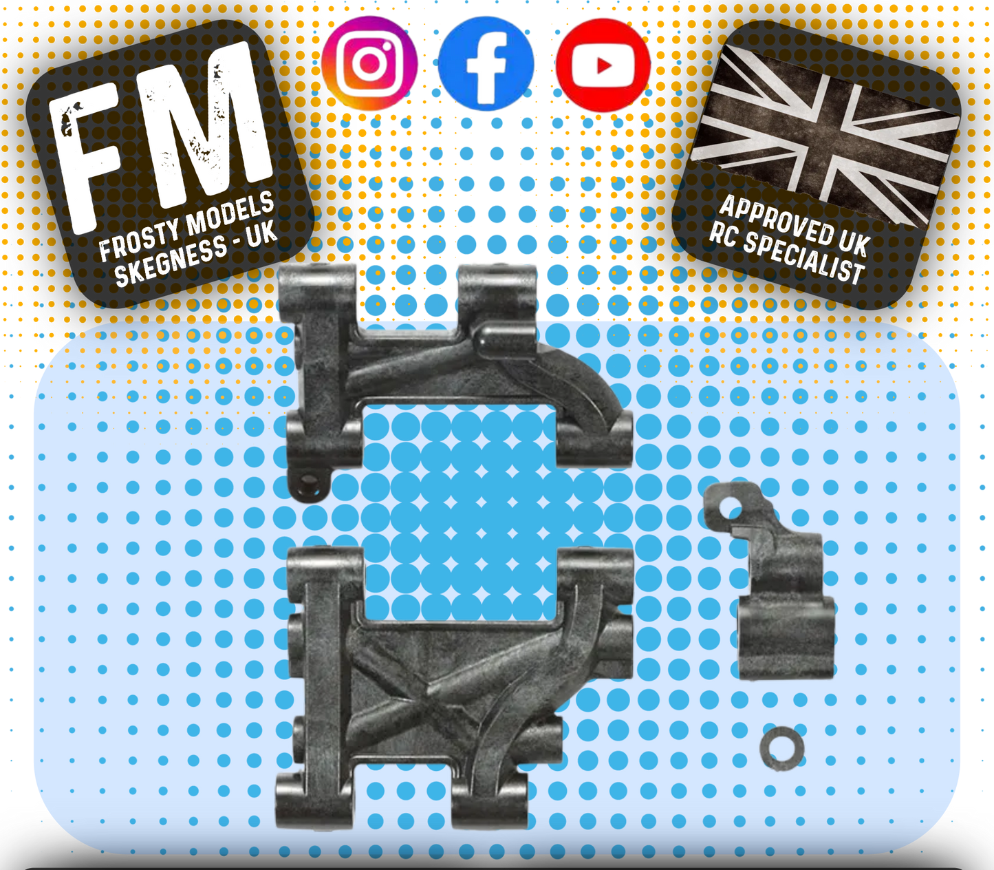 TAMIYA 54614 - M CHASSIS (M-05 & M-06) RC CARBON REINFORCED L PARTS