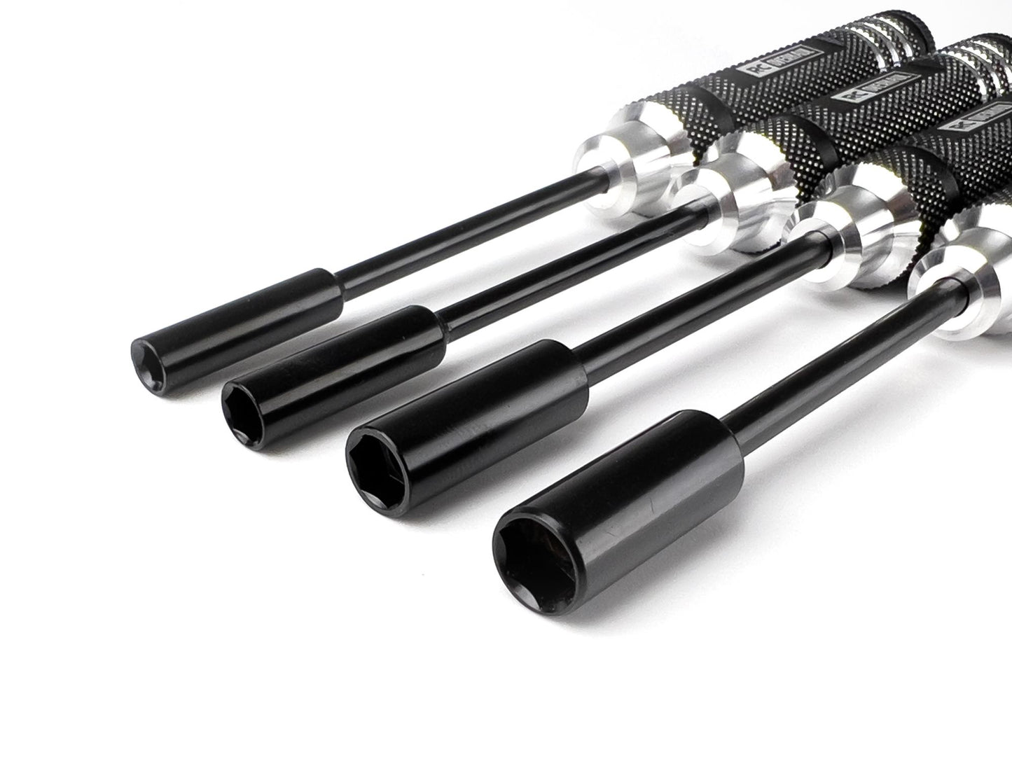 RC Overhaul - RC Tools Alloy Nut Driver Set 4mm/5.5mm/7mm/8mm (Black) T-RCO-TL002N