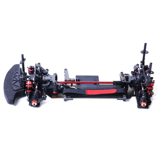 LC Racing – PTG-2TC – 1/10th 4wd touring car chassis kit (Alloy Chassis, Carbon Fibre Towers, Shaft Driven Fully Adjustable Race Car) - Chassis kit only