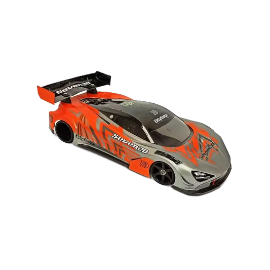 Bitty Design - 1/12 Seven20 (LMGT3) GT12 bodyshell - BDGT12-S20 (200mm wheelbase x 164mm wide)