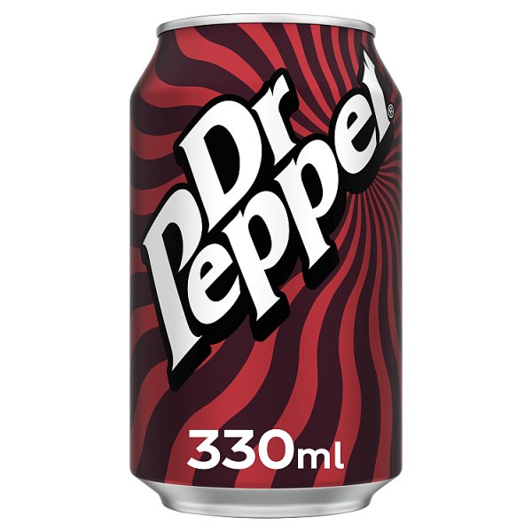 DR PEPPER REGULAR - CAN - DRINK - 330ML - TRACKSIDE REFRESHMENTS