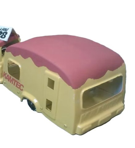 Kamtec (Mini Racer & Supastox ) Caravan and Chassis Single Axle ABS (Needs Axle and Wheels + Tyres)