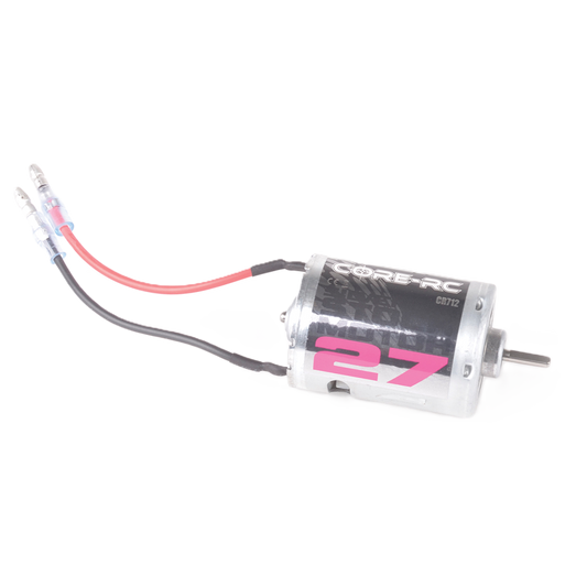 CORE RC - 27 TURN (FANNED) SILVER TIN CAN BRUSHED 1/10 540 MOTOR - CR712