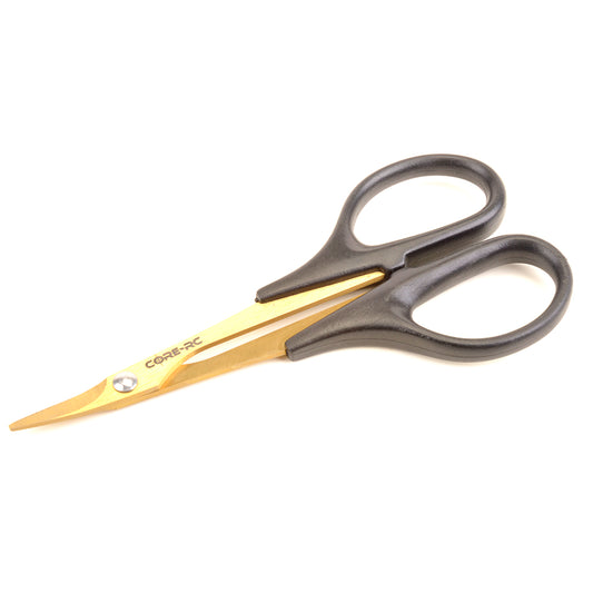 Core RC - Titanium Nitride Coated Curved Lexan RC Body Scissors - CR860