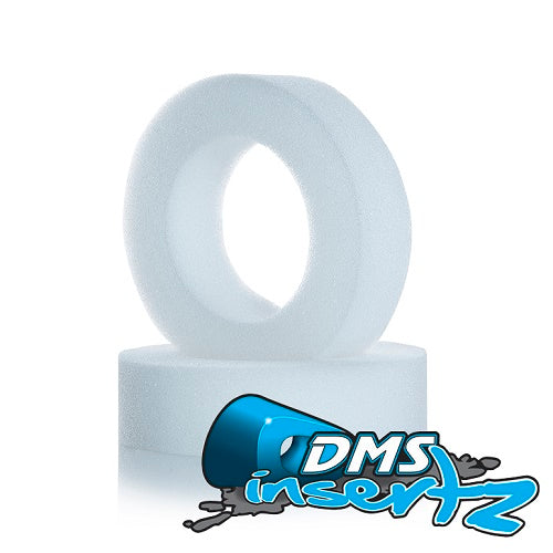 DMS Insertz – Originalz White (1/10 Buggy) foam tire Inserts (2WD Front) – soft (1 pr) - DMS302