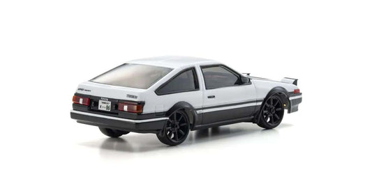 Kyosho - My First Mini-Z 1:28 Toyota Sprinter Trueno AE86 WH/BK (1:24th Class) - K.66612A (Micro RC CAR)