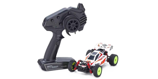 Kyosho - 1/28 Micro Buggy Mini-Z MB010 Readyset 4WD Turbo Optima Mid Special (White) (1/24th Class) - (No battery or charger included)