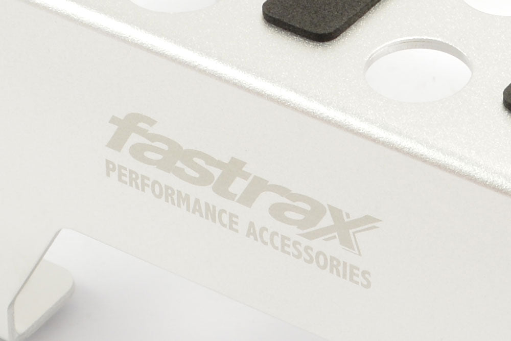 FASTRAX SILVER 1/10 RC CAR ALLOY METAL PIT STAND/SHOCK JIG/MAGNETIC - FAST410S