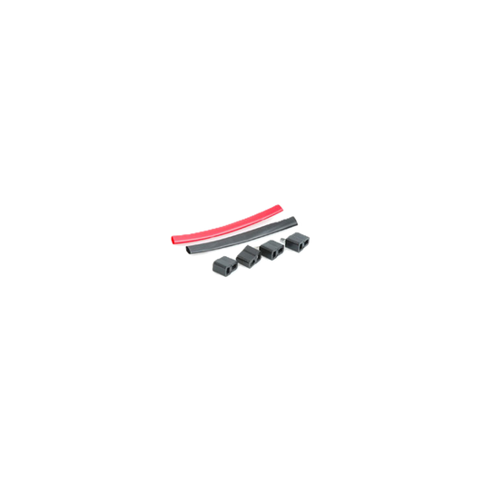 Schumacher - T Connector; (Deans Plug) Black Sockets - pk4 - H1049