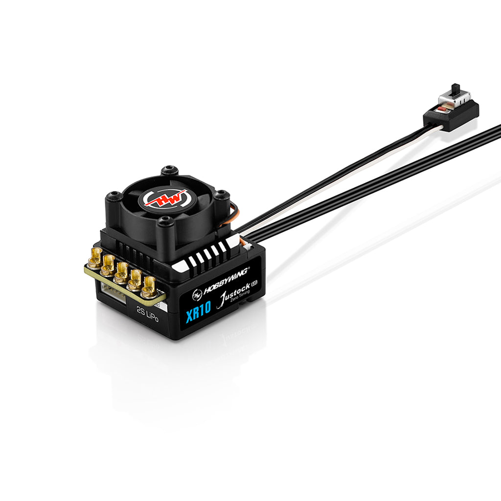 HOBBYWING - XERUN XR10 JUSTOCK G3S 1/10 ESC - (2024 VERSION) HW30112005 (IDEAL FOR 1/10 ON/OFF ROAD)