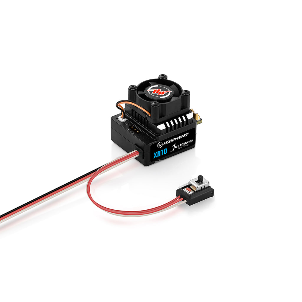 HOBBYWING - XERUN XR10 JUSTOCK G3S 1/10 ESC - (2024 VERSION) HW30112005 (IDEAL FOR 1/12 & 1/10 STOCK CLASS)