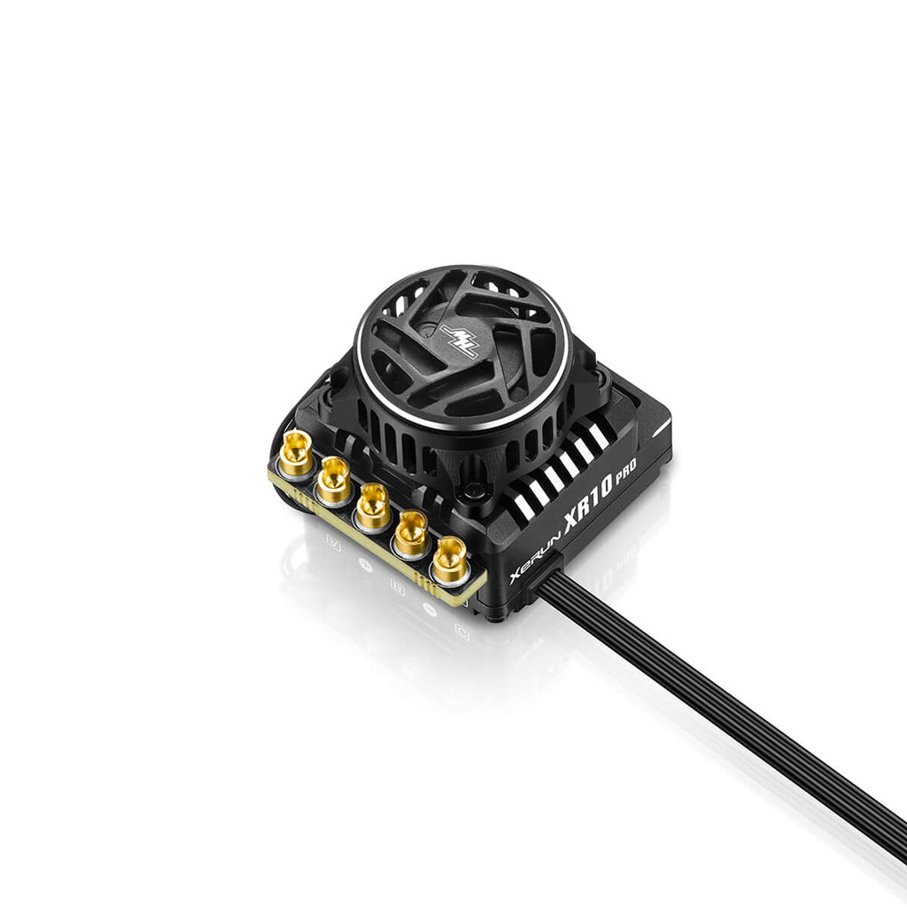 HW30112619 - HOBBYWING XERUN XR10 PRO BLACK G3 ESC SPEED CONTROL ESC - (For Pro Drivers - Ideal for Modified Classes)