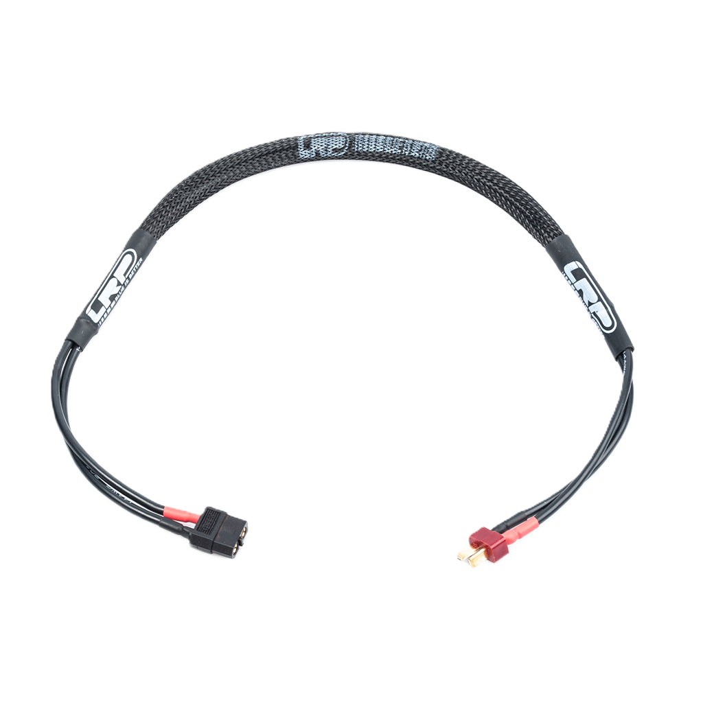 LRP - Charging Wire - 50cm - (Charger output XT60) (Battery - T-Plug Deans Male) - LRP499254