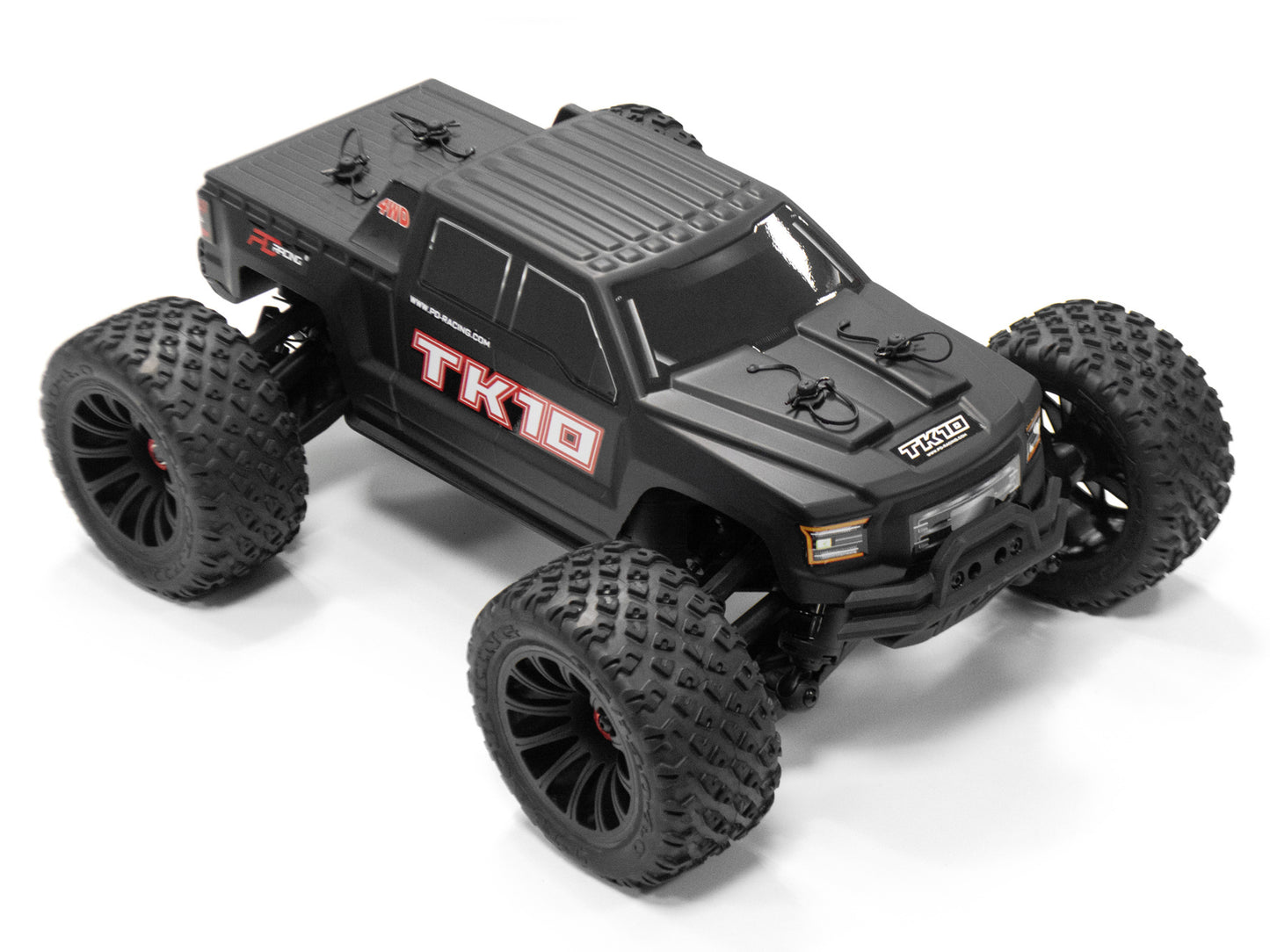 PD RACING - TK10 1/10 BRUSHED Radio Control BASHER Truck RTR - w/Battery, Radio & Charger - PD860T (up to 2S Lipo Capable)