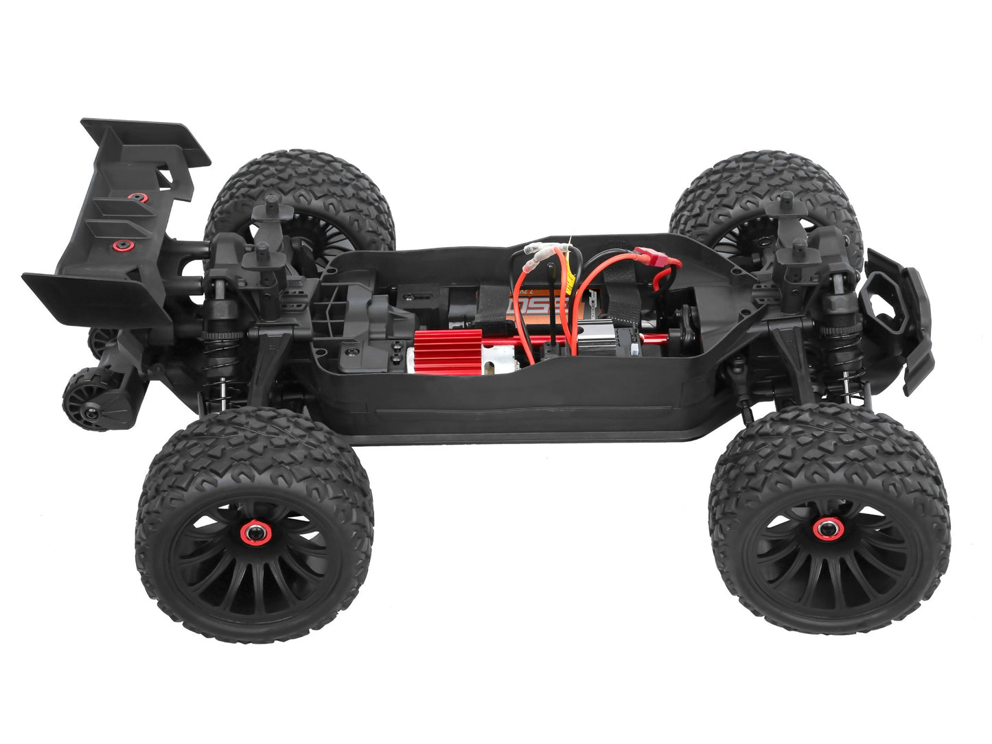 PD RACING - TR10 1/10 Radio Control BRUSHED Truggy BASHER 100% RTR - w/Radio, Battery & Charger - PD861T (Up to 2S Lipo Capable)