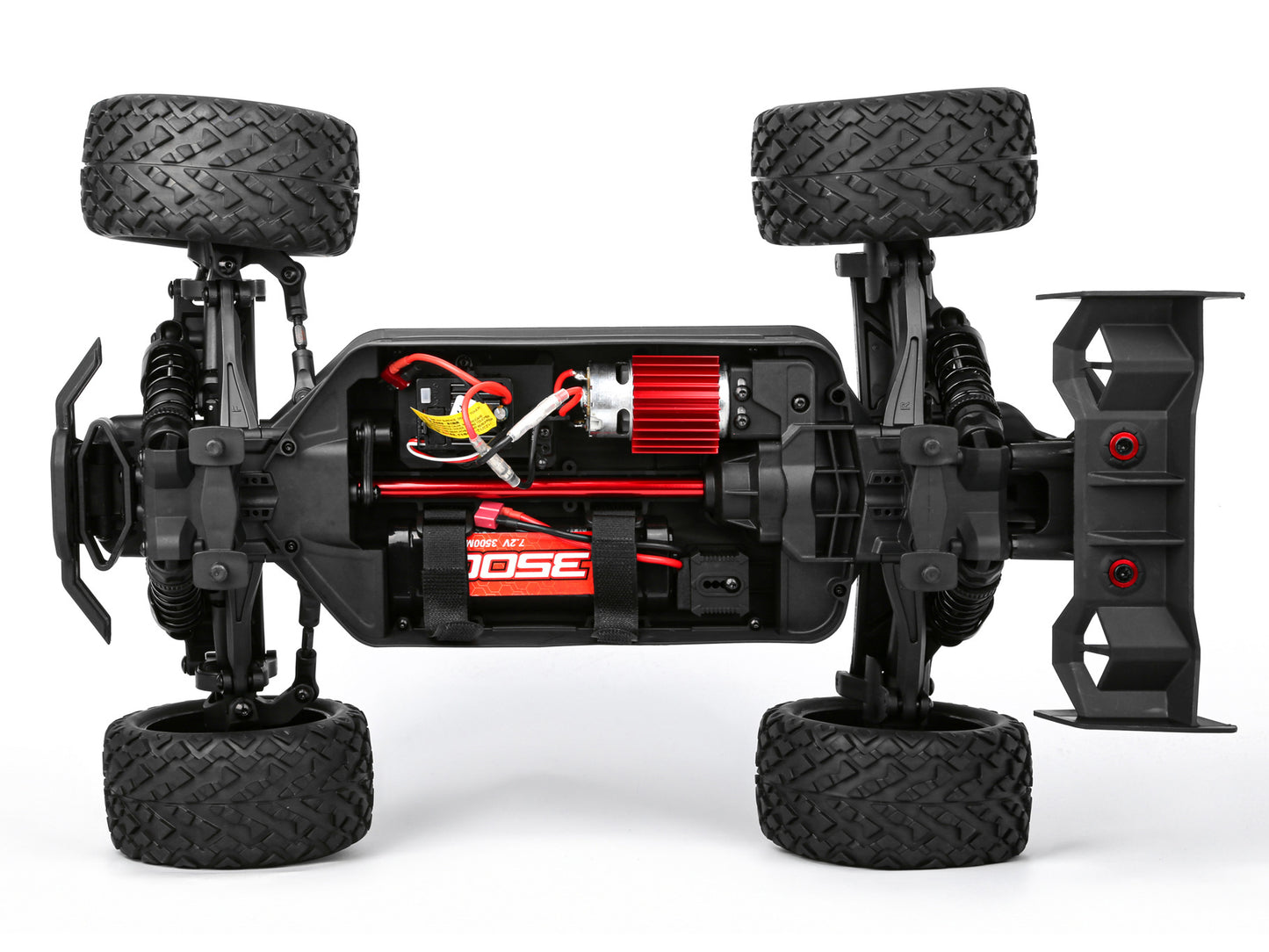 PD RACING - TR10 1/10 Radio Control BRUSHED Truggy BASHER 100% RTR - w/Radio, Battery & Charger - PD861T (Up to 2S Lipo Capable)