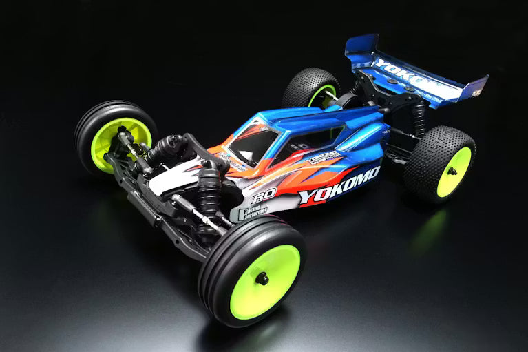 Yokomo - 1/10 Rookie Off Road Buggy Chassis Set - RO2.0 - 2WD - ROR-020 - (Required to complete: Transmitter/Receiver/Servo, ESC/Motor, Shorty LiPo & Charger Wheel, Tyres & Inserts, Paint for body)