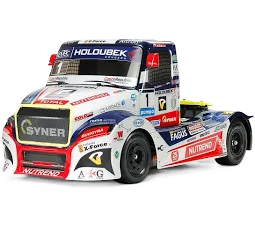 TAMIYA - 51613 BUGGYRA FAT FOX - 1/14 FULL BODY SET Euro Truck- (w/H PARTS, STICKERS & FIXINGS - FOR TT01E EURO TRUCKS)