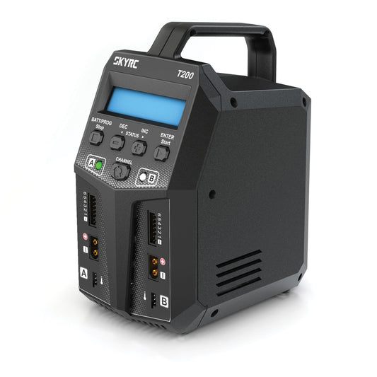 SKY RC - T200 AC/DC 12A PRO DUAL CHARGER LiPo/LiIon/LiFe/LiHV - SK-100155-04