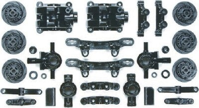 TAMIYA 51527 - TT02 - A Parts (2x Uprights Hubs, Disc Hex's, Shock Towers, Suspension Mounts, Gear Box Covers)