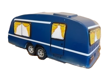 Kamtec (Mini Racer & Supastox ) Caravan and Chassis Twin Axle ABS (Needs Axle's and Wheels + Tyres)