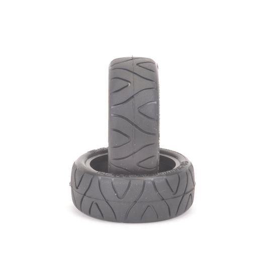 SCHUMACHER - 1/10 CAR SST Carpet Dragons Tires/Tyres 25mm wide - Yellow (2pc) U6690